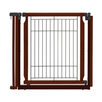 Richell Convertible Elite Additional Door Panel Cherry Brown 33.9" x 1.4" x 31.5" - R30003