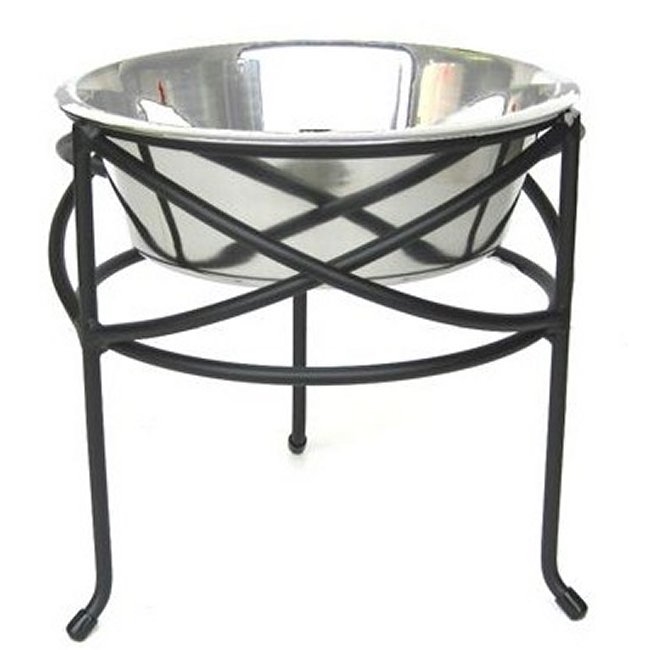 Tall Mesh Elevated Dog Bowl - Extra Large