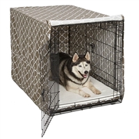 Quiet Time Pet Crate Cover in 3 colors for 36" Crate