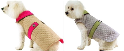Quilted Dog Coat - Reversible Doggy Wrappers