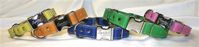 Kwik Klip Adjustable Leather Dog Collar