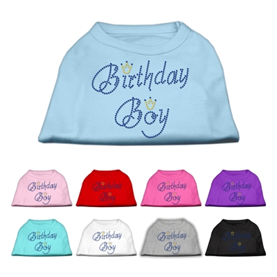 Birthday Boy Rhinestone T Shirts