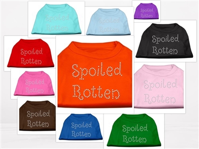 Spoiled Rotten Dog T Shirts