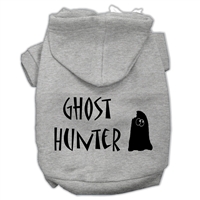 Ghost Hunter Screen Print Pet Hoodies Free USA Shipping