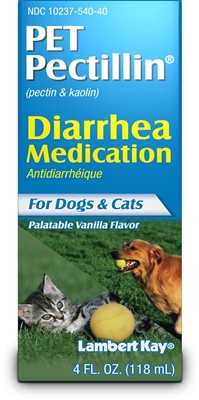 Lambert Kay Pet Pectillin Diarrhea Medication 4oz.
